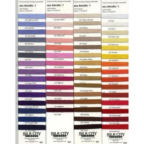 Bambu 7 Color Chart