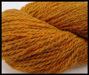 #81 Mustard - Highland or Shetland cone - 1/2#