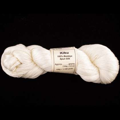 Kiku - 20/2 Bombyx Silk - 95 gm NATURAL