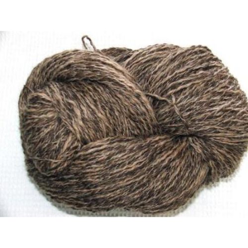 Peruvian Tweed - 106 - Brown & Fawn - 4 skeins left