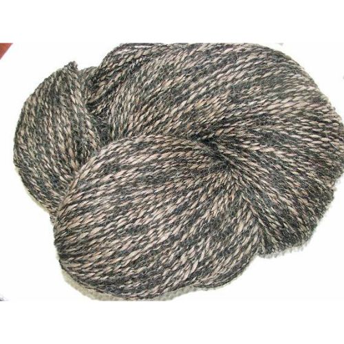 Peruvian Tweed - 121 - Black & Musk - 9 in stock