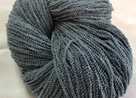 Textured Wool - Blue - 3 skeins left