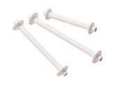 Schacht plastic bobbins/10 pack - 3 sizes